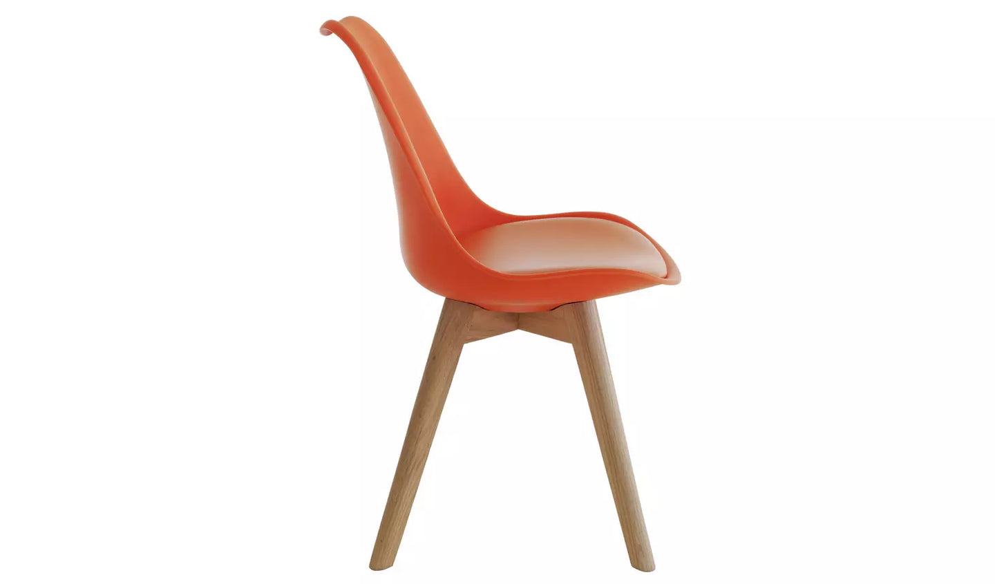 4 x Habitat Jerry Pair of Dining Chair - Orange